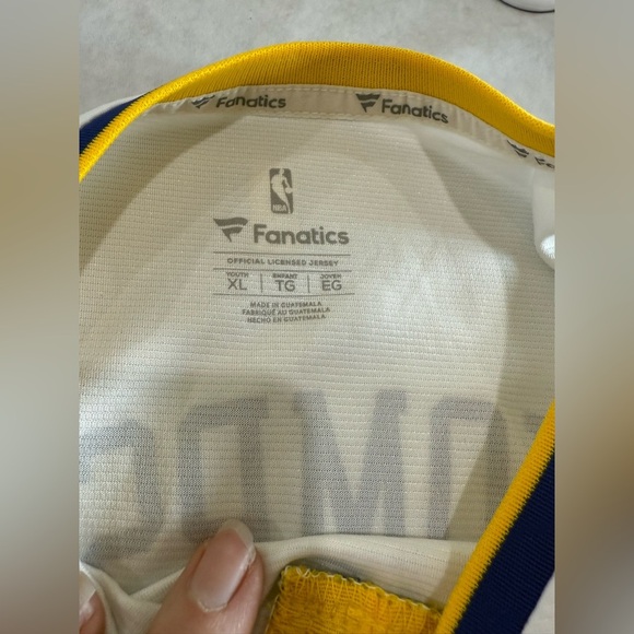 Golden State Warriors White Basketball Jersey Thompson #11 - Picture 9 of 12